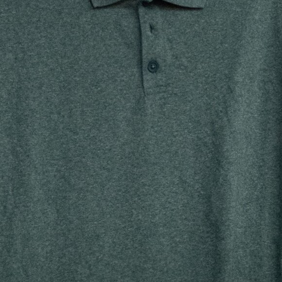 Old Navy Mens Heather Green Polo Shirt Size XXL - Picture 3 of 8
